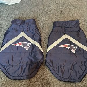 Patriots dog jackets